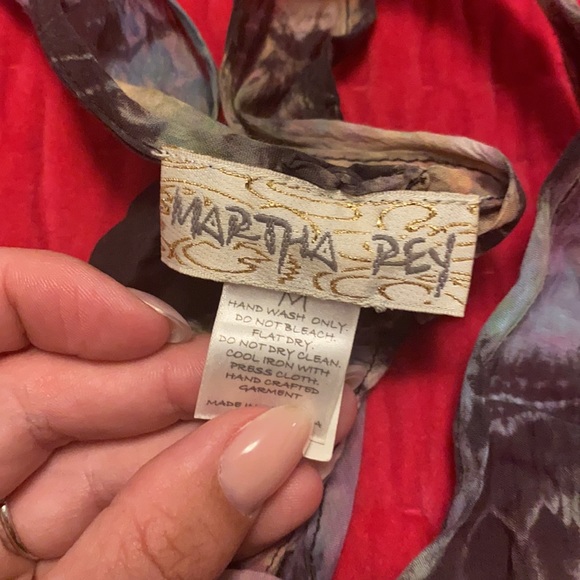 Tie die Martha Rey swimsuit coverup - Picture 2 of 4